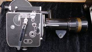 PaillardBolex 16mm Filmkamera auf der Fotobörse Gladbeck German language [upl. by Akihsar609]