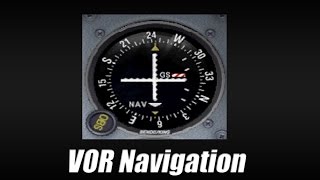 FSX Tutorial VOR Navigation [upl. by Anewor552]