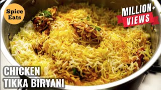 CHICKEN TIKKA BIRYANI RESTAURANT STYLE  CHICKEN TIKKA BIRYANI RECIPE [upl. by Schnell]