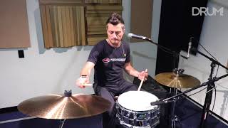 How to play the New Orleans groove quotIko Ikoquot on Drums [upl. by Hildick]