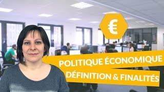 La politique économique de létat Définition et finalités  Economie Terminale STMG  digiSchool [upl. by Razid]