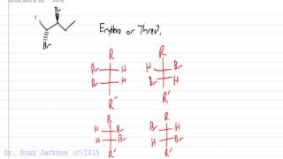 Erythro and Threo Stereoisomers [upl. by Rama]