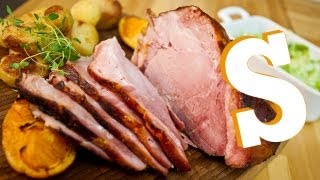 ORANGE GLAZED HAM RECIPE  SORTED [upl. by Elockin]