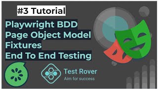 Playwright BDD  Playwright Fixtures  Page Object Model  JavaScript  Playwright Test Runner [upl. by Aitnom]