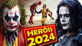 8 FILMES DE SUPERHERÓIS MAIS ESPERADOS DE 2024 [upl. by Deelaw698]