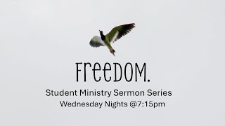 WED Night 9424 “FREEDOM” Week 1 GlowStudentMinistry [upl. by Charyl]