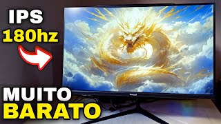 Review monitor gamer tgt altay ts4 24 pol ips fhd 1ms 180hz monitor custo beneficio [upl. by Atnahsal]