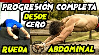 Rueda ABDOMINAL  Abwheel Progresión Rueda ABDOMINAL COMPLETA para hacerla DE PIE 💥 [upl. by Yerac]