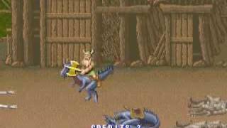 Golden Axe  MAME Juego Completo [upl. by Valerian]