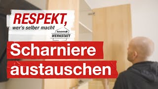 Scharniere und Griffe richtig austauschen  toom Werkstatt [upl. by Cogn]