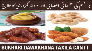 Comprehensive Treatment for Physical Nervous and Male Weaknesses  Bukhari Dawakhana Taxila Cantt [upl. by Annad]