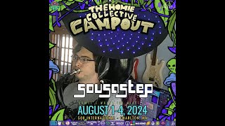 sousastep  The Homie Collective Campout Wubby Woodz Stage 2024 [upl. by Emile193]