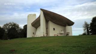 Le Corbusier Ronchamp La chapelle NotreDame du Haut construite à Ronchamp par Le Corbusier [upl. by Annaeoj]