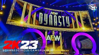 WWE 2K23 AEW Dynasty 2024 Modded Arena w Male amp Female Entrances  New WWE 2K23 PC Mods [upl. by Maynard106]