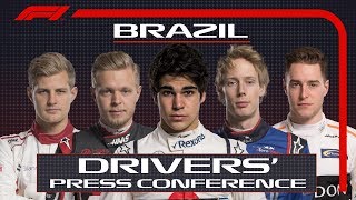 2018 Brazilian Grand Prix Press Conference Highlights [upl. by Karissa412]