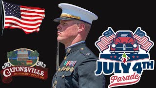 July 4th 2024 Parade Celebration LIVE  4th of July Parade  Catonsville Maryland [upl. by Nee826]