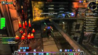 Warcraft  Cataclysm Scholomance Level 3848 Dungeon Run [upl. by Fatimah596]