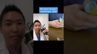 shorts Dermatologist Reacting to FreezeAway Wart Treatment [upl. by Heshum]