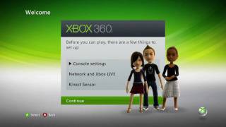 Getting Started With Kinect  Settings and Xbox LIVE [upl. by Waugh]