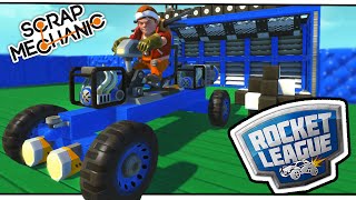 Scrap Mechanic  ROCKET LEAGUE SPECIAL Vs AshDubh  26  Gameplay [upl. by Rois696]