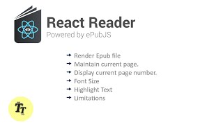 reactreader example  reactreader  reactjs  Highlighting text  Page Number  Change Font Size [upl. by Dedrick152]