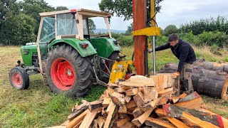 Tracteur coupé en deux [upl. by Tris275]