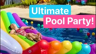 The Ultimate Pool Party🎉🎊 [upl. by Acinok]