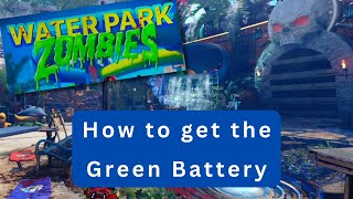 Waterpark Zombies  How to get the Green Battery [upl. by Merrile554]