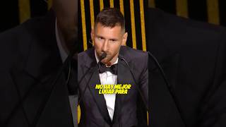 Messi le dedico el balon de oro a Maradona [upl. by Louise]