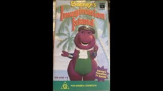 Opening To Barneys Imagination Island 1995 VHS Australia ABC Version [upl. by Arbas36]