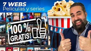 7 webs para ver películas y series GRATIS 2023 [upl. by Lucas]