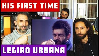 FIRST TIME REACTION  Legião Urbana  Tempo Perdido ao vivo NEW VICTIM [upl. by Mccreary579]