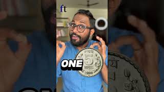 How our five rupee coin was actually worth 12 rs india business rupee business [upl. by Ahsatsan]