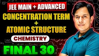 ATOMIC STRUCTURE One Shot JEE 2025  Mole Concept Class 11 jee jeemains mole [upl. by Eirehc]