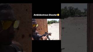 Rare Ambidextrous Shooter 🎯 👀 youtubeshorts [upl. by Soll405]