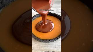 Amazing Halloween chocolate tart idea easyrecipe shorts [upl. by Jorie468]