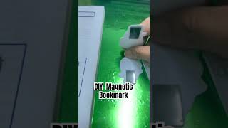 DIY Magnetic Bookmark Print Laminate Cut Put Magnet [upl. by Calore576]