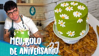 COMO MONTAR E DECORAR UM BOLO DE ANIVERSÁRIO  BOLO DO MEU ANIVERSÁRIO [upl. by Dinny856]