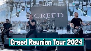 Creed  My Sacrifice Live 2024  Creed Reunion Tour 2024 [upl. by Corissa]