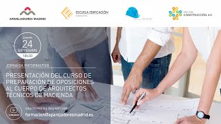 Videoconferencia sobre el Curso de Preparación de Oposiciones de Arquitectos Técnicos de Hacienda [upl. by Eetsim]