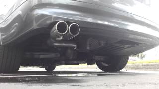 Muffler delete BMW e90 330i 2006 [upl. by Einnim]