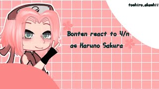 🌸bonten react to Fyn as Haruno sakura🌸 [upl. by Talmud]