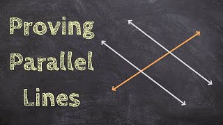 Proving Parallel Lines with Angle Relationships [upl. by Naillimixam73]