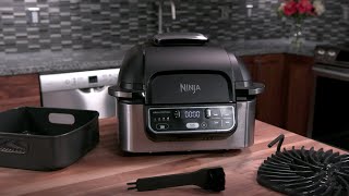 How to Use Your Ninja® Foodi™ Grill Functions AG300 [upl. by Wernda651]