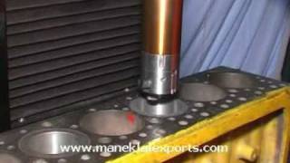 Manek  Vertical Cylinder Boring Machine Model 600 [upl. by Muhcan701]