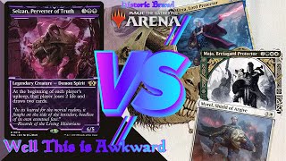 My Bad  Seizan Perverter of Truth  Historic Brawl  MTG Arena [upl. by Nyrrad135]