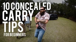 10 Concealed Carry Tips for Beginners  Nick Koumalatsos [upl. by Belen]