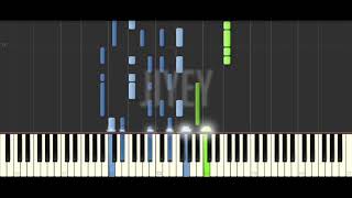 Cotabato  Asin Synthesia Piano Tutorial [upl. by Sorgalim]