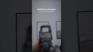 EOTECH vs AIMPOINT sight pictures shorts eotechinc AimpointChannel AimpointUSA [upl. by Molini204]