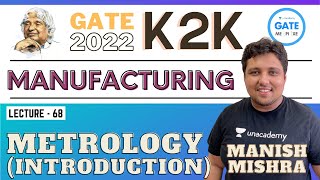 Metrology amp Inspection  L 68  INTRODUCTION  GATEESE 2022  Manish Sir [upl. by Alston]